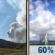 Sunday: Patchy Smoke then Chance Showers And Thunderstorms